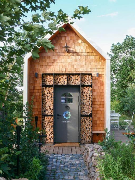 クリップハウゼン Tiny Haus Auf Idyllischem Grundstueck Im Rittergutヴィラ エクステリア 写真